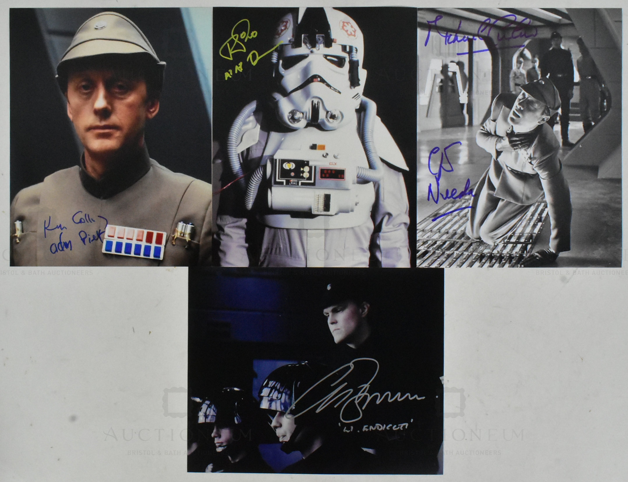 STAR WARS - IMPERIAL OFFICERS - AUTOGRAPH COLLECTION