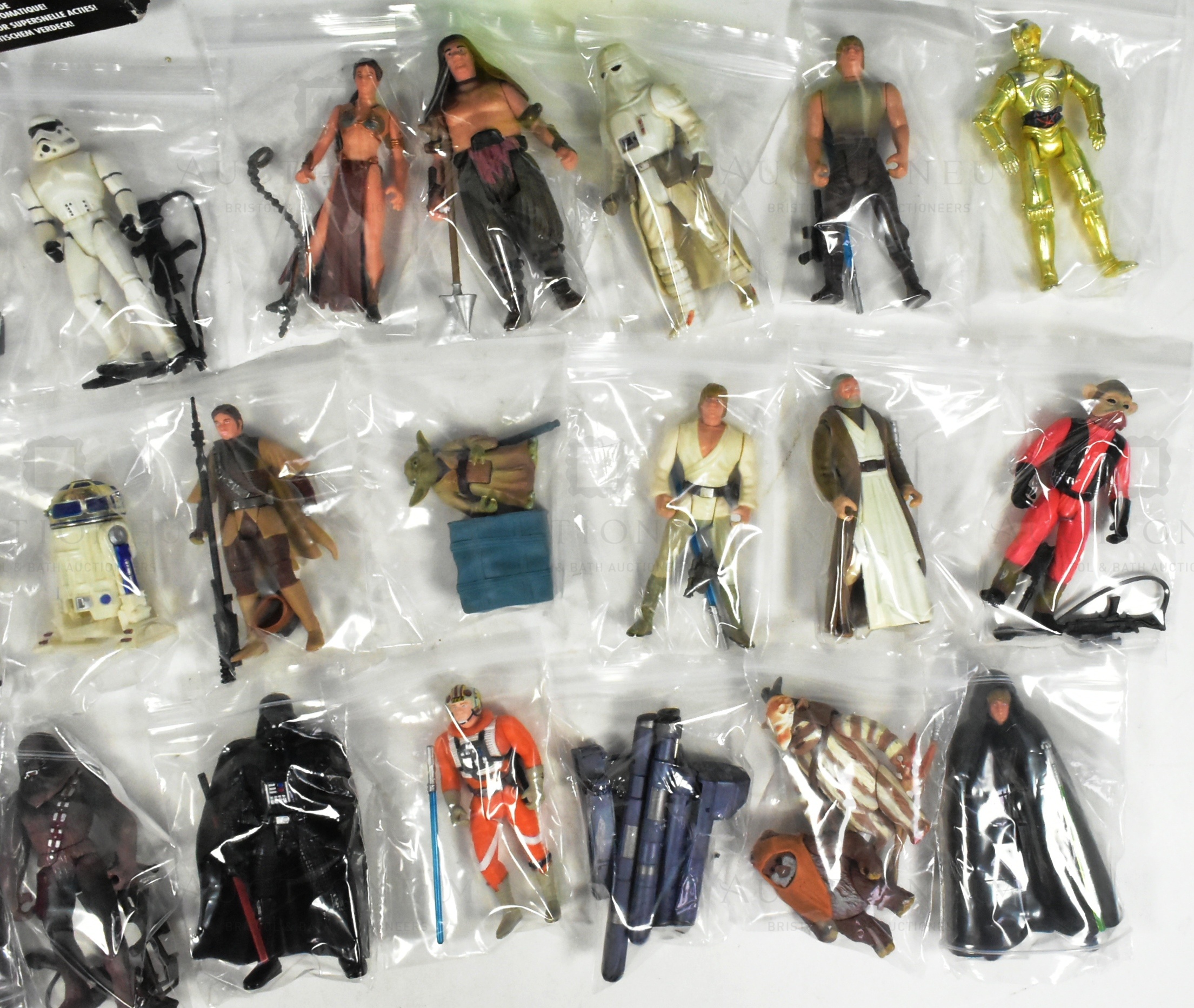 STAR WARS - COLLECTION OF HASBRO 1990S ACTION FIGURES / PLAYSETS - Image 2 of 5