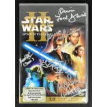 STAR WARS - EPISODE II - MULTI-SIGNED DVD