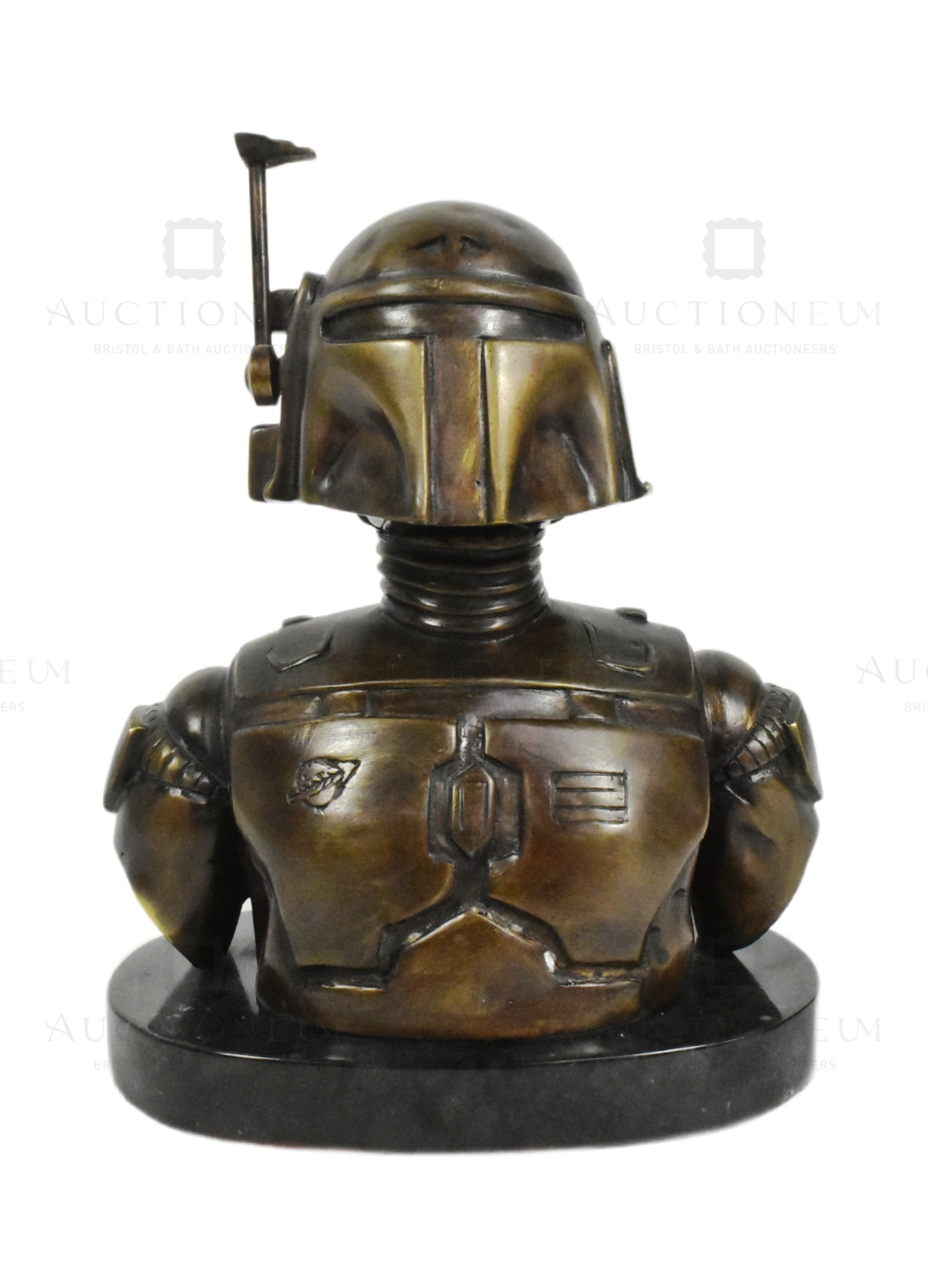 ESTATE OF JEREMY BULLOCH - BRONZE BOBA FETT STATUE