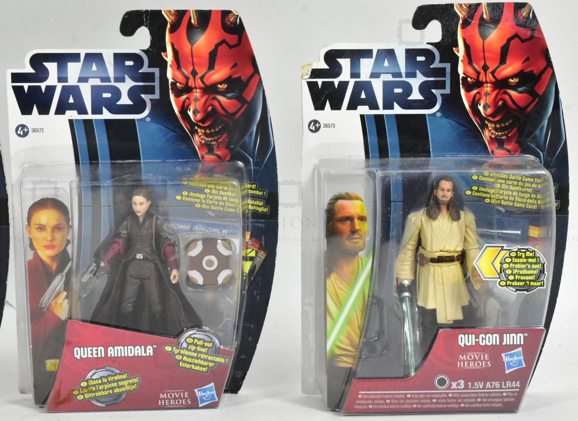 STAR WARS - 2012 HASBRO MOVIE HEROES CARDED ACTION FIGURES - Image 6 of 6