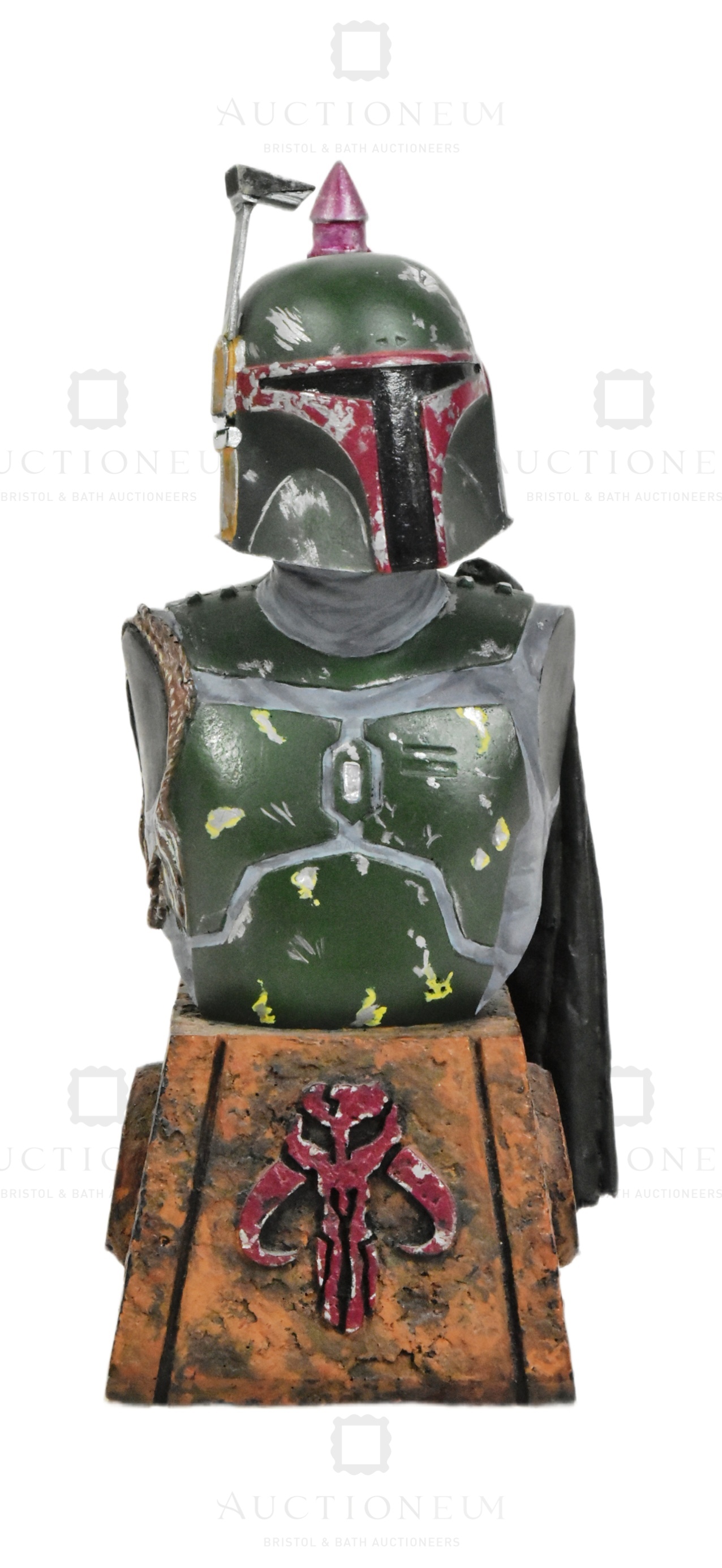 ESTATE OF JEREMY BULLOCH - STAR WARS - BOBA FETT RESIN BUST