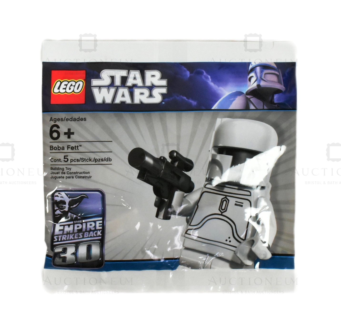 ESTATE OF JEREMY BULLOCH - STAR WARS LEGO - BOBA FETT POLYBAG