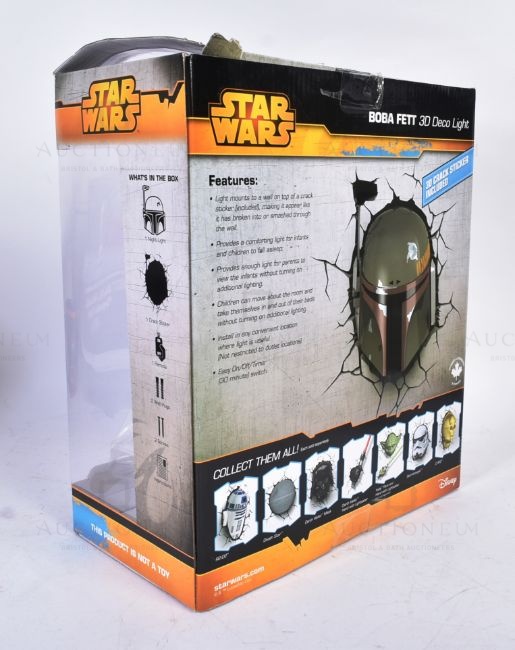 ESTATE OF JEREMY BULLOCH - STAR WARS - BOBA FETT DECO LIGHT - Image 5 of 5