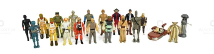 STAR WARS - COLLECTION OF VINTAGE ACTION FIGURES