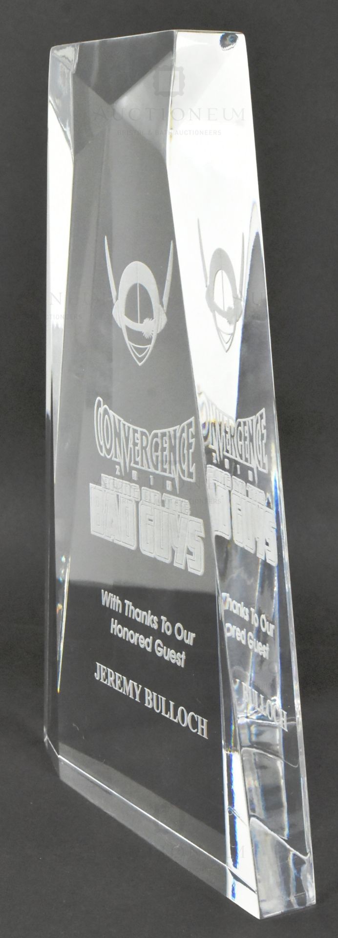 ESTATE OF JEREMY BULLOCH - STAR WARS - CONVERGENCE TROPHY - Image 3 of 4