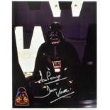 STAR WARS - DAVE PROWSE (D.2020) - OFFICIAL PIX SIGNED 8X10"