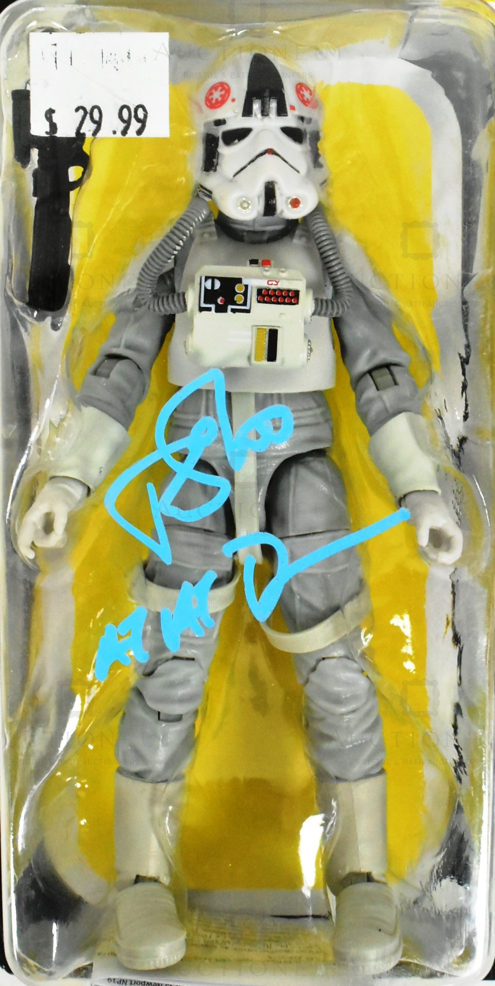 STAR WARS - PAUL JERRICO (AT-AR DRIVER) - SIGNED ACTION FIGURE - Image 2 of 4