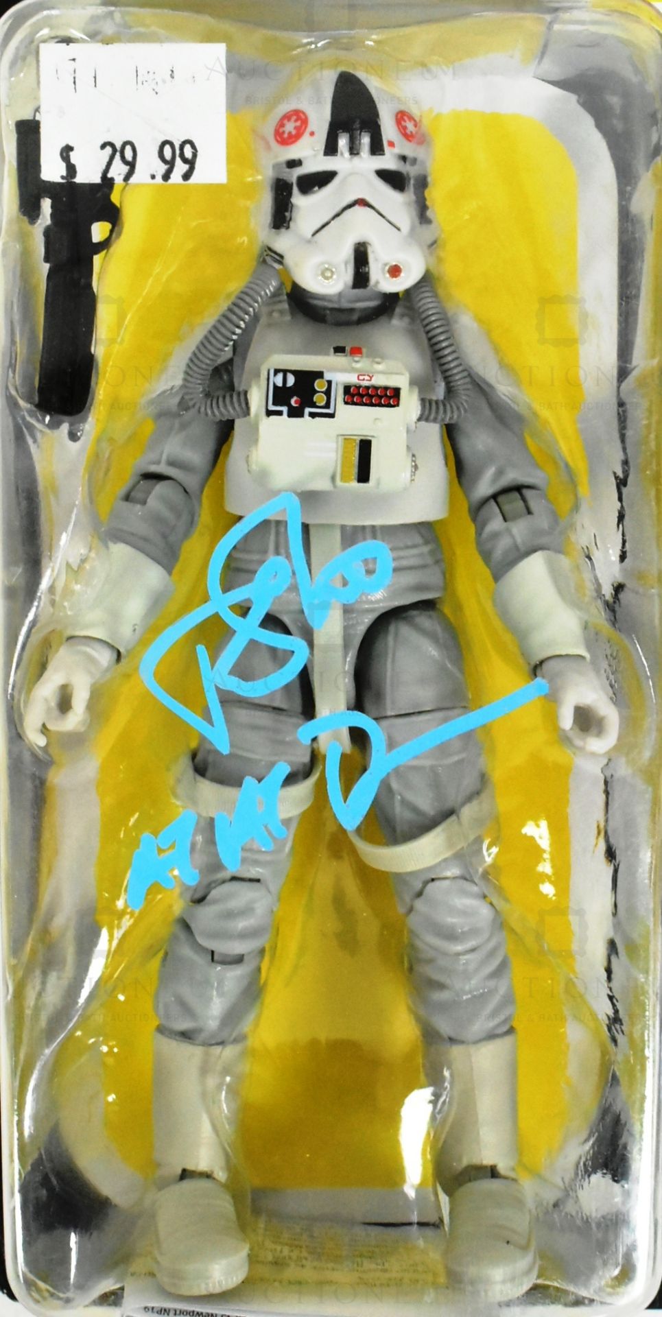 STAR WARS - PAUL JERRICO (AT-AR DRIVER) - SIGNED ACTION FIGURE - Bild 2 aus 4