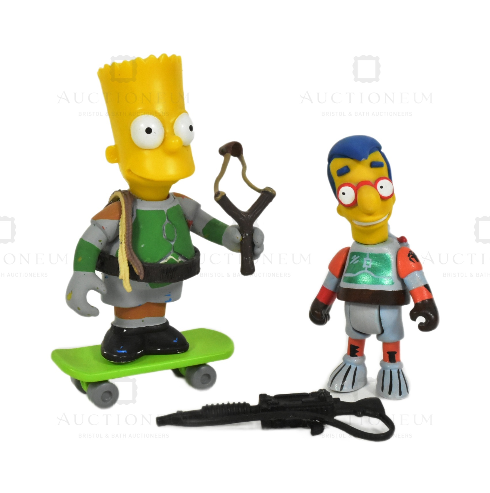 ESTATE OF JEREMY BULLOCH - STAR WARS - SIMPSONS FIGURES CUSTOM