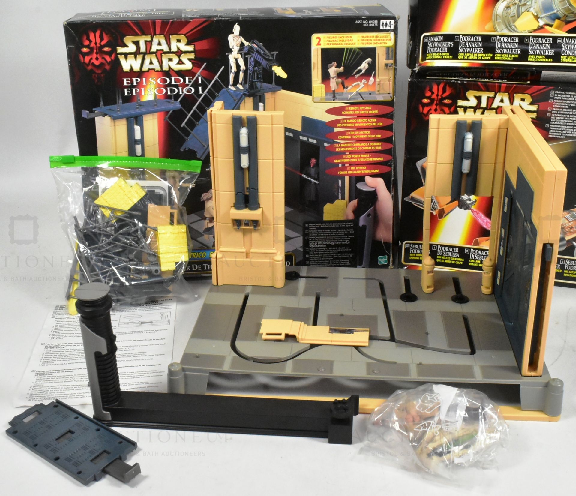 STAR WARS - EPISODE I - COLLECTION OF ACTION FIGURE PLAYSETS - Bild 2 aus 4