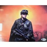 STAR WARS - ROGUE ONE - FELICITY JONES SIGNED 8X10" - BECKETT