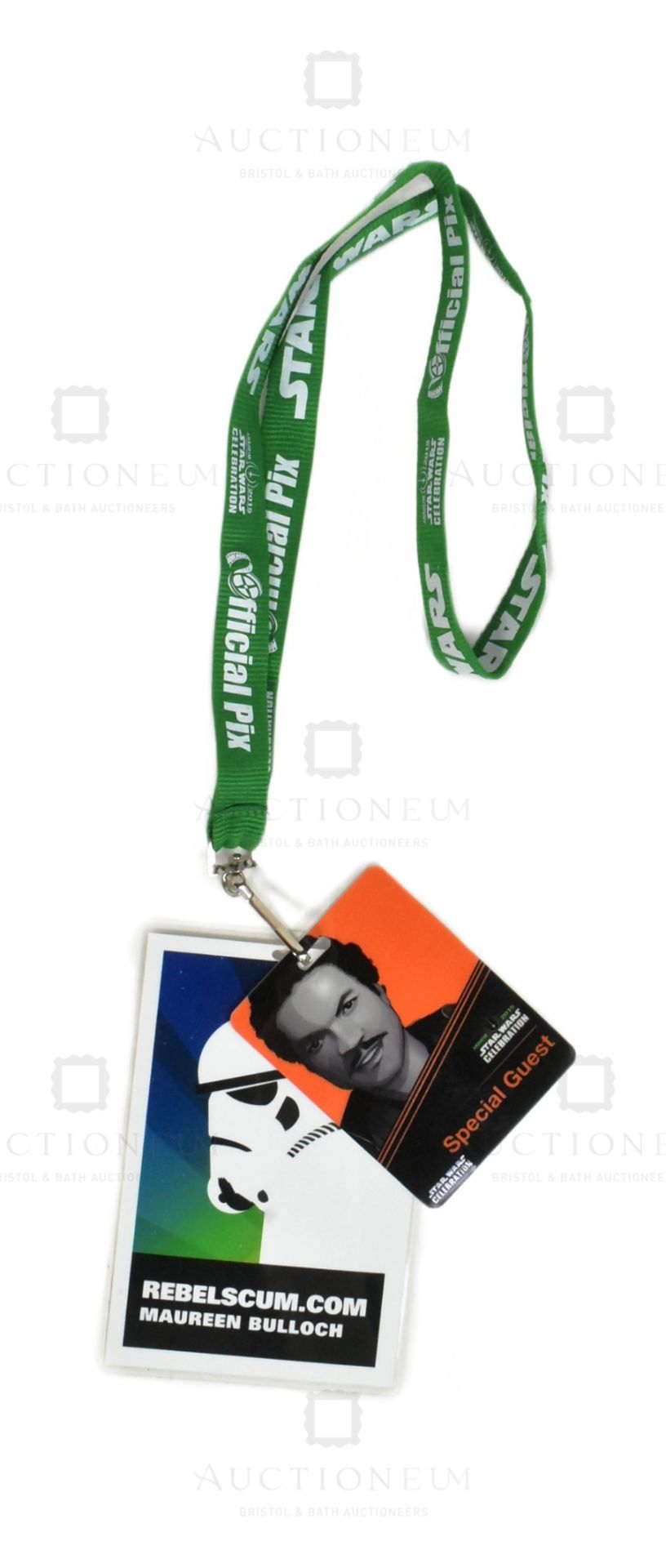 ESTATE OF JEREMY BULLOCH - STAR WARS CELEBRATION LANYARD