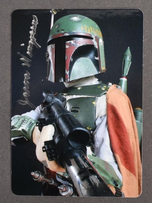 ESTATE OF JEREMY BULLOCH - BOBA FETT - JASON WINGREEN AUTOGRAPH - Image 2 of 2