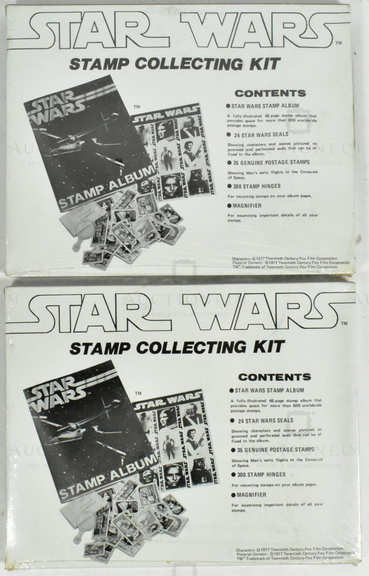 STAR WARS - HE HARRIS & CO - STAMP COLLECTING KIT - FACTORY SEALED - Image 4 of 4