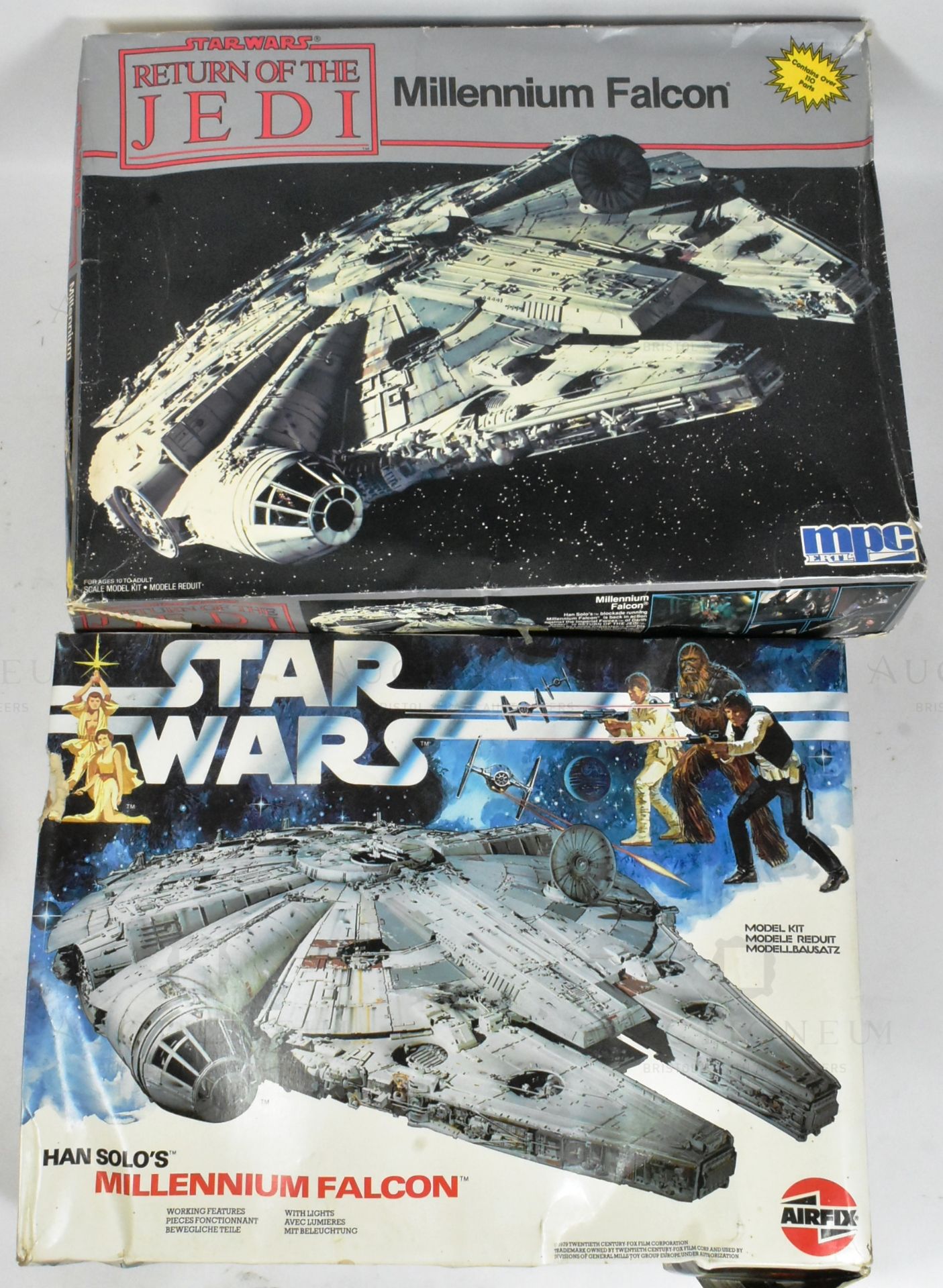 STAR WARS - VINTAGE AIRFIX & MPC MODEL KITS - BOXED - Image 3 of 6
