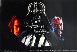 ESTATE OF DAVE PROWSE - STAR WARS - SIGNED 8X12" PHOTO