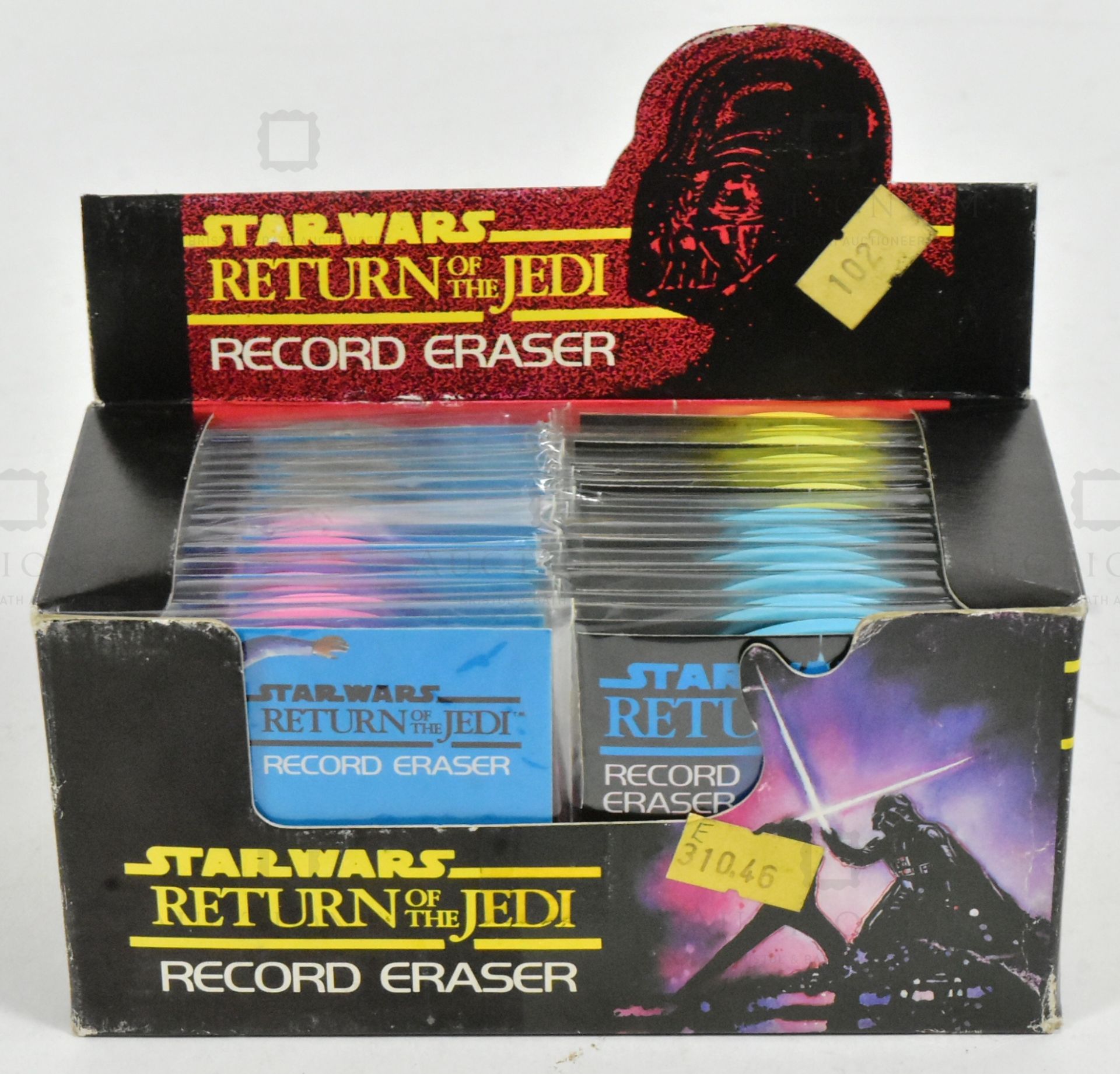 STAR WARS - COUNTER TOP ' RECORD ERASER ' STOCK BOX - Bild 2 aus 4