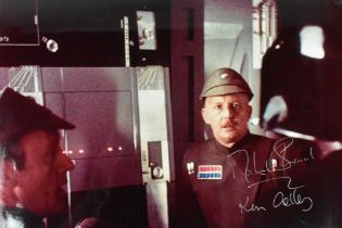 STAR WARS - MICHAEL SHEARD & KEN COLLEY - SIGNED 8X12" PHOTO