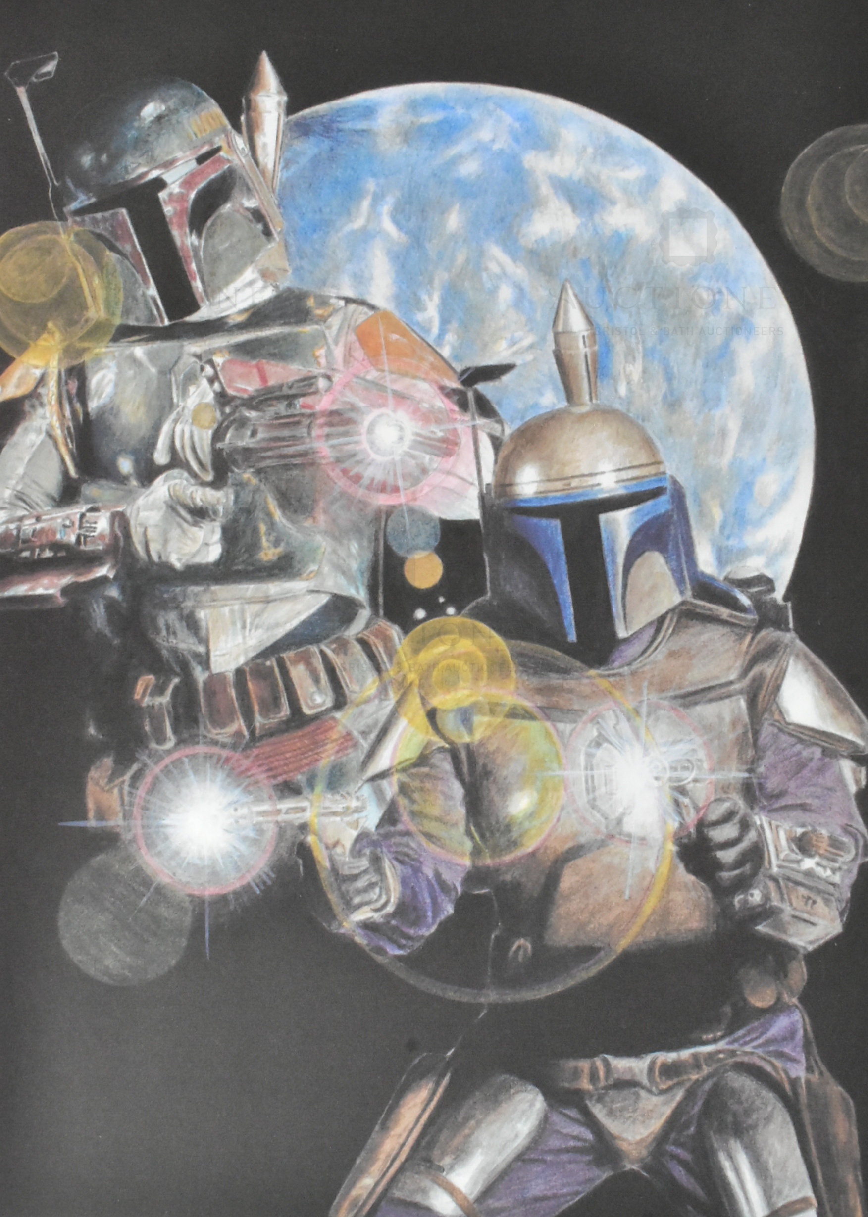 ESTATE OF JEREMY BULLOCH - STAR WARS - MAYA KUROKI FAN ARTWORK - Bild 2 aus 3