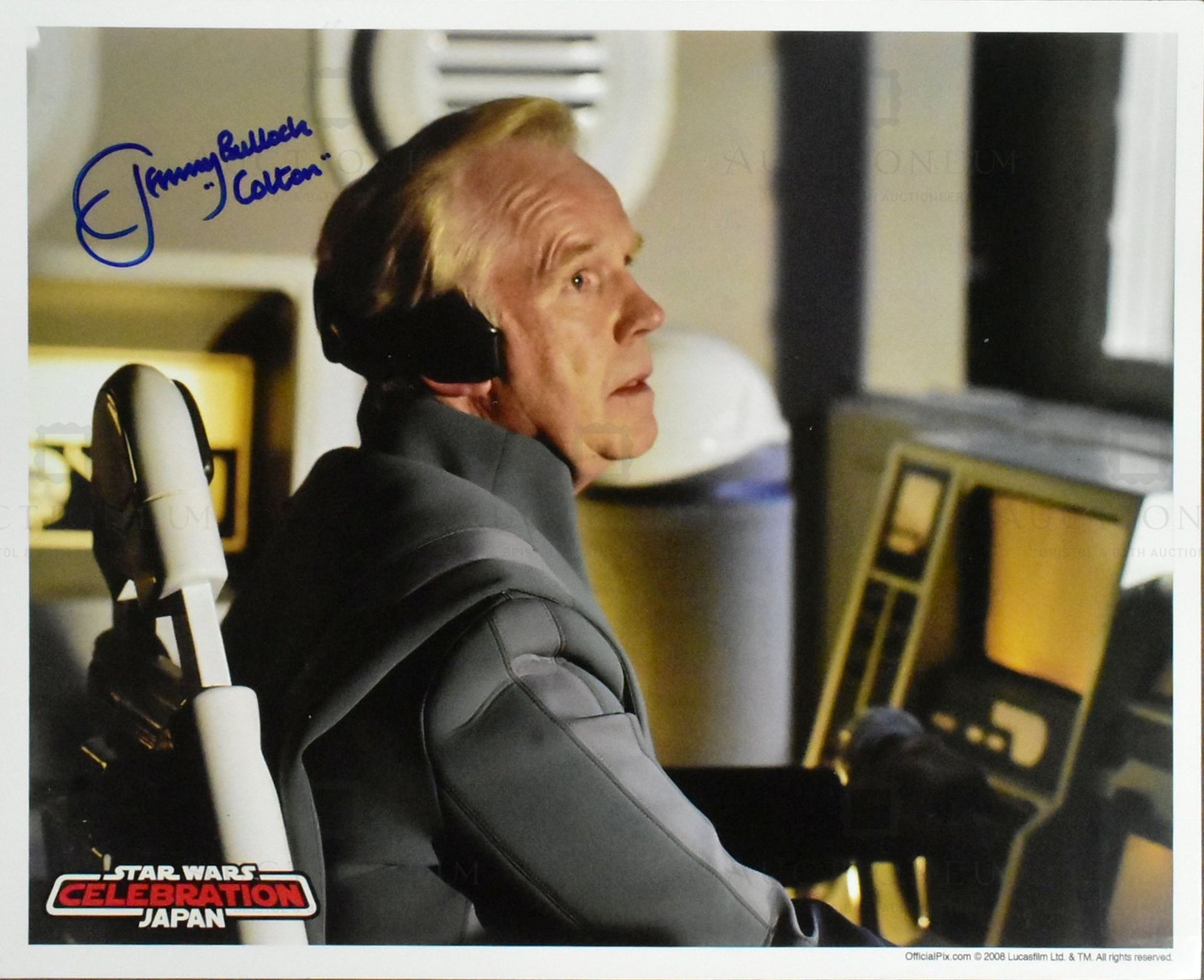 ESTATE OF JEREMY BULLOCH - STAR WARS - OFFICIAL PIX AUTOGRAPH