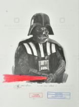 ESTATE OF DAVE PROWSE - STAR WARS - ROBERT BAILEY ORIGINAL ART