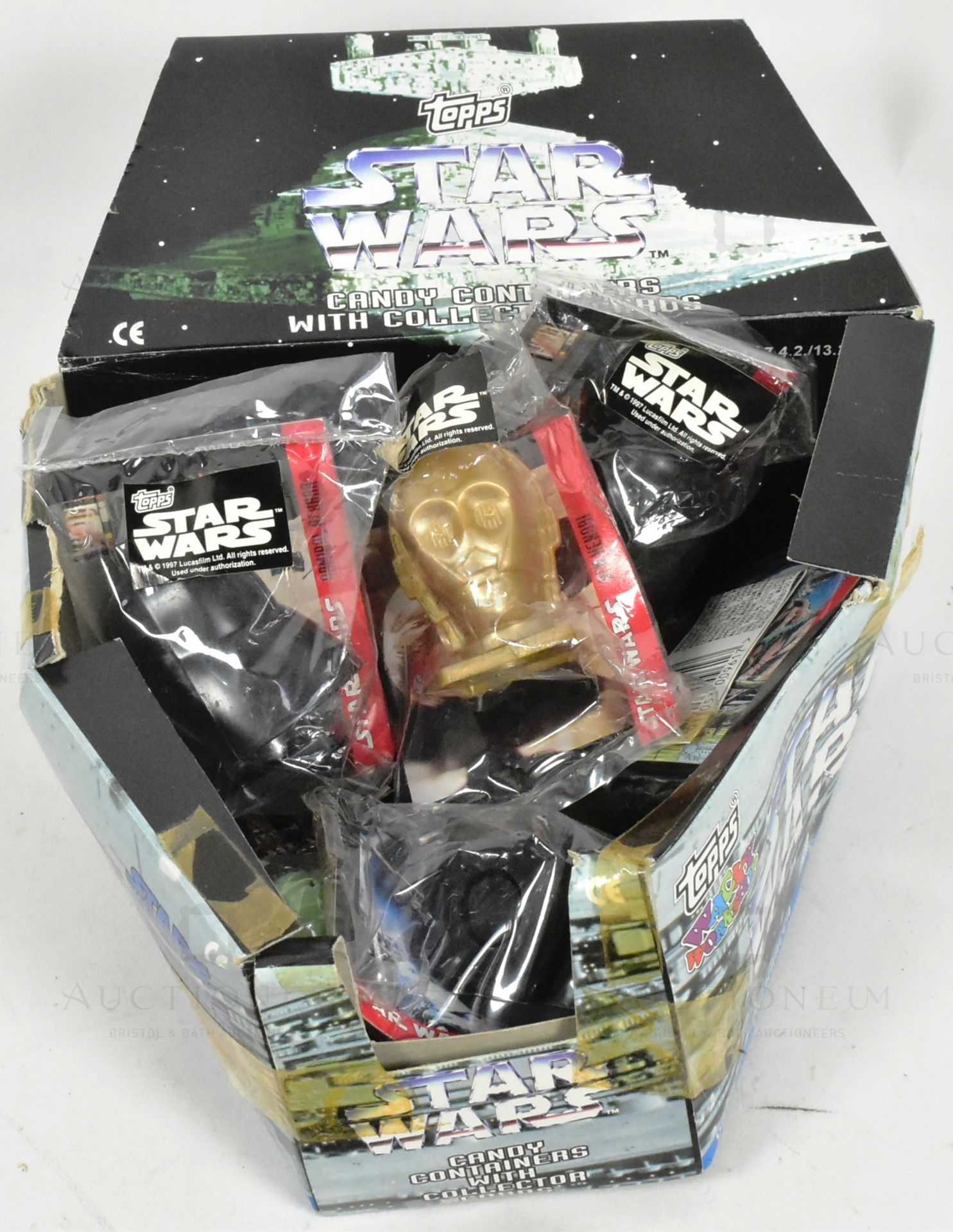 STAR WARS - TOPPS WACKY WORKSHOP EX-SHOP STOCK CANDY HEADS - Bild 2 aus 5