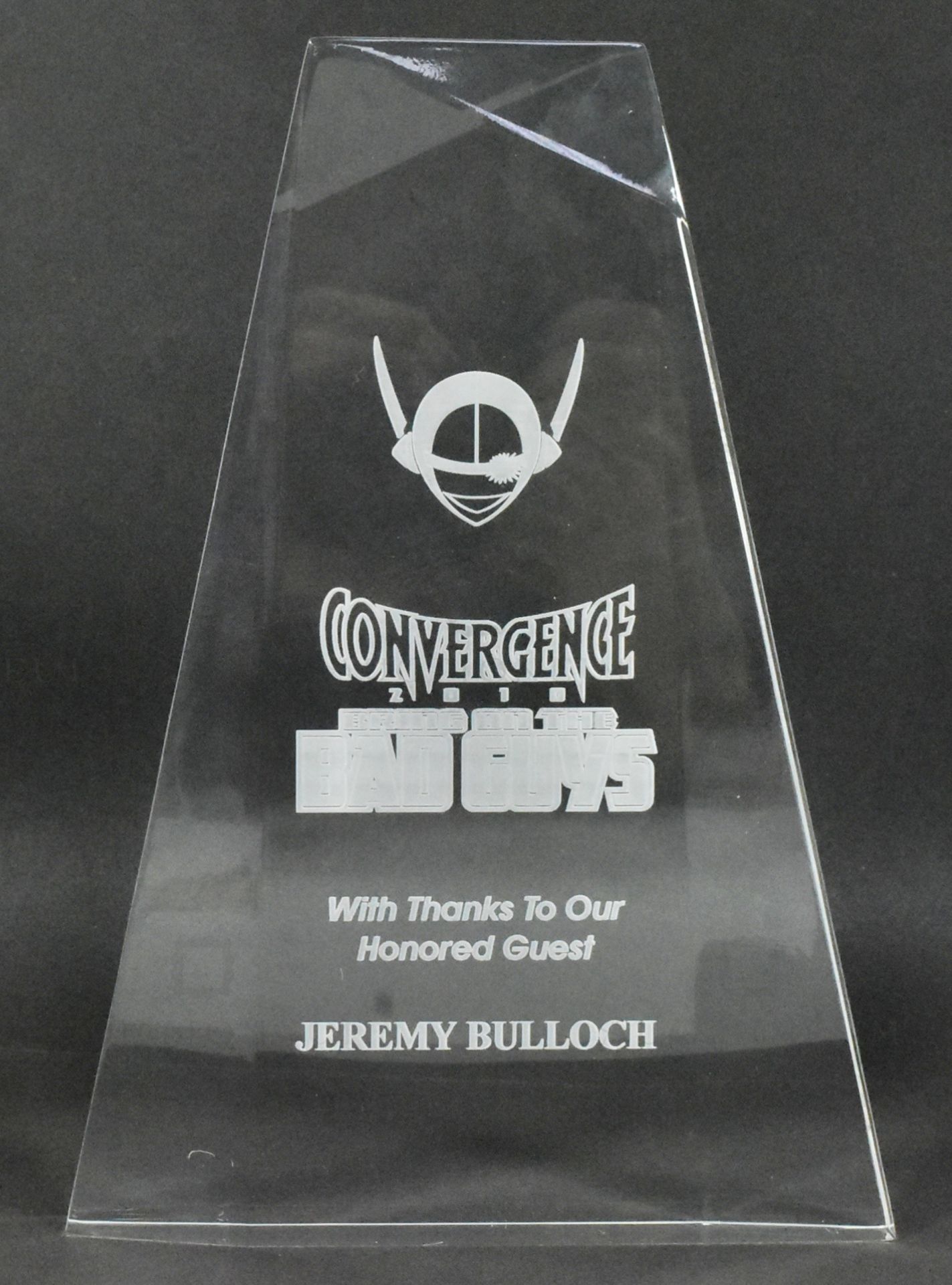 ESTATE OF JEREMY BULLOCH - STAR WARS - CONVERGENCE TROPHY