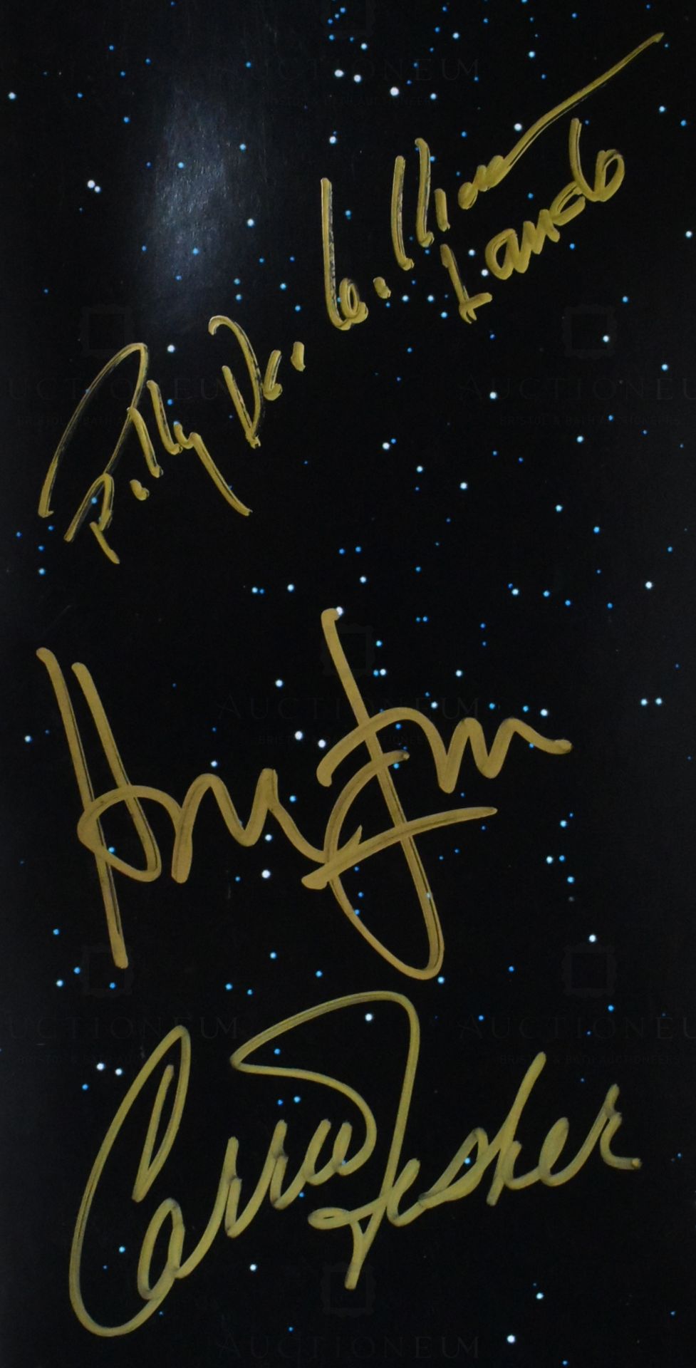 STAR WARS - SPECIAL EDITIONS - MAIN CAST SIGNED POSTER - PSA / DNA - Image 2 of 8