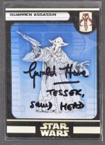 ESTATE OF JEREMY BULLOCH – STAR WARS – GERALD HOME SIGNED TRADING CARD