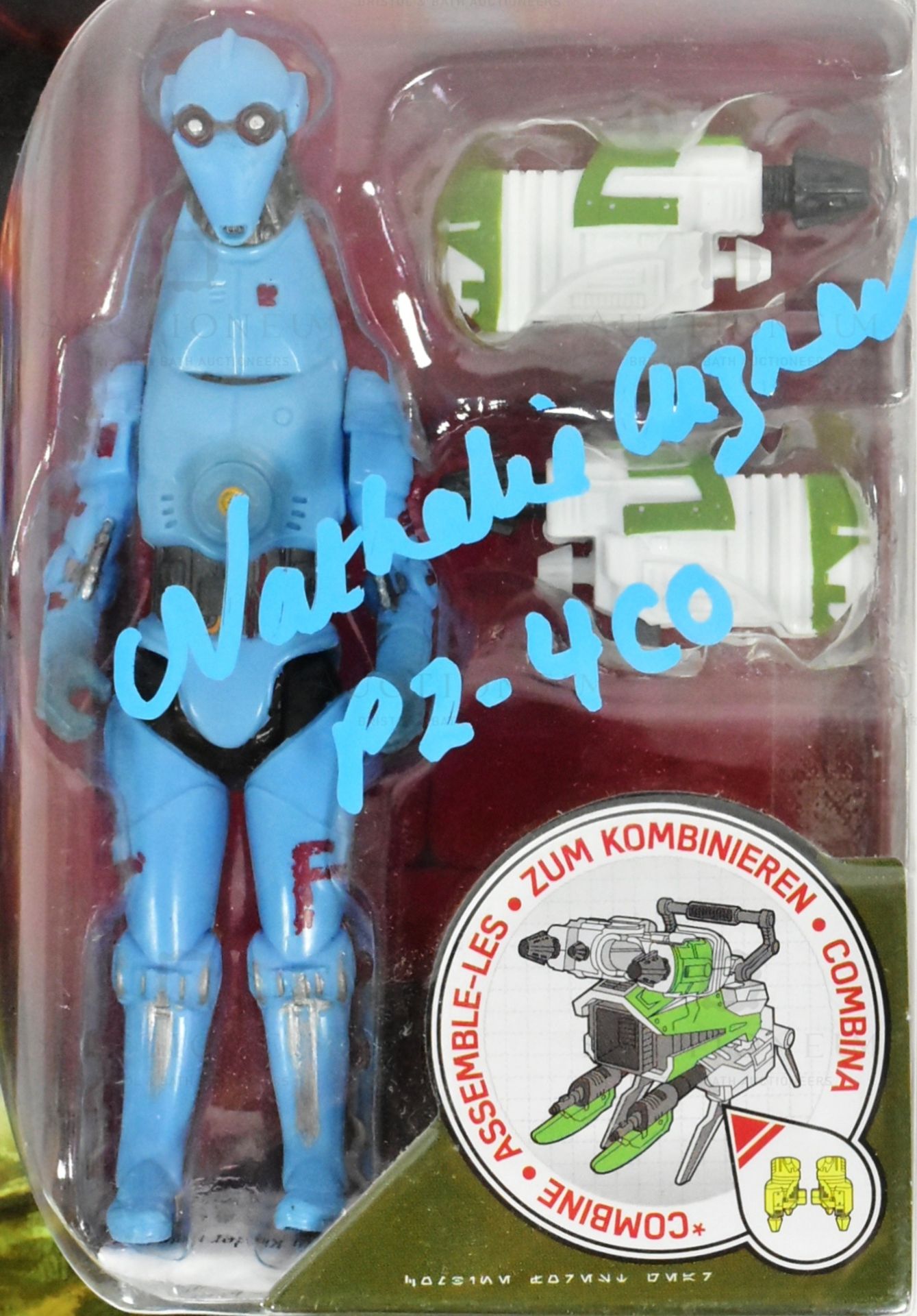 STAR WARS - NATHALIE CUZNER PZ-4CO - AUTOGRAPHED ACTION FIGURE - Image 3 of 4