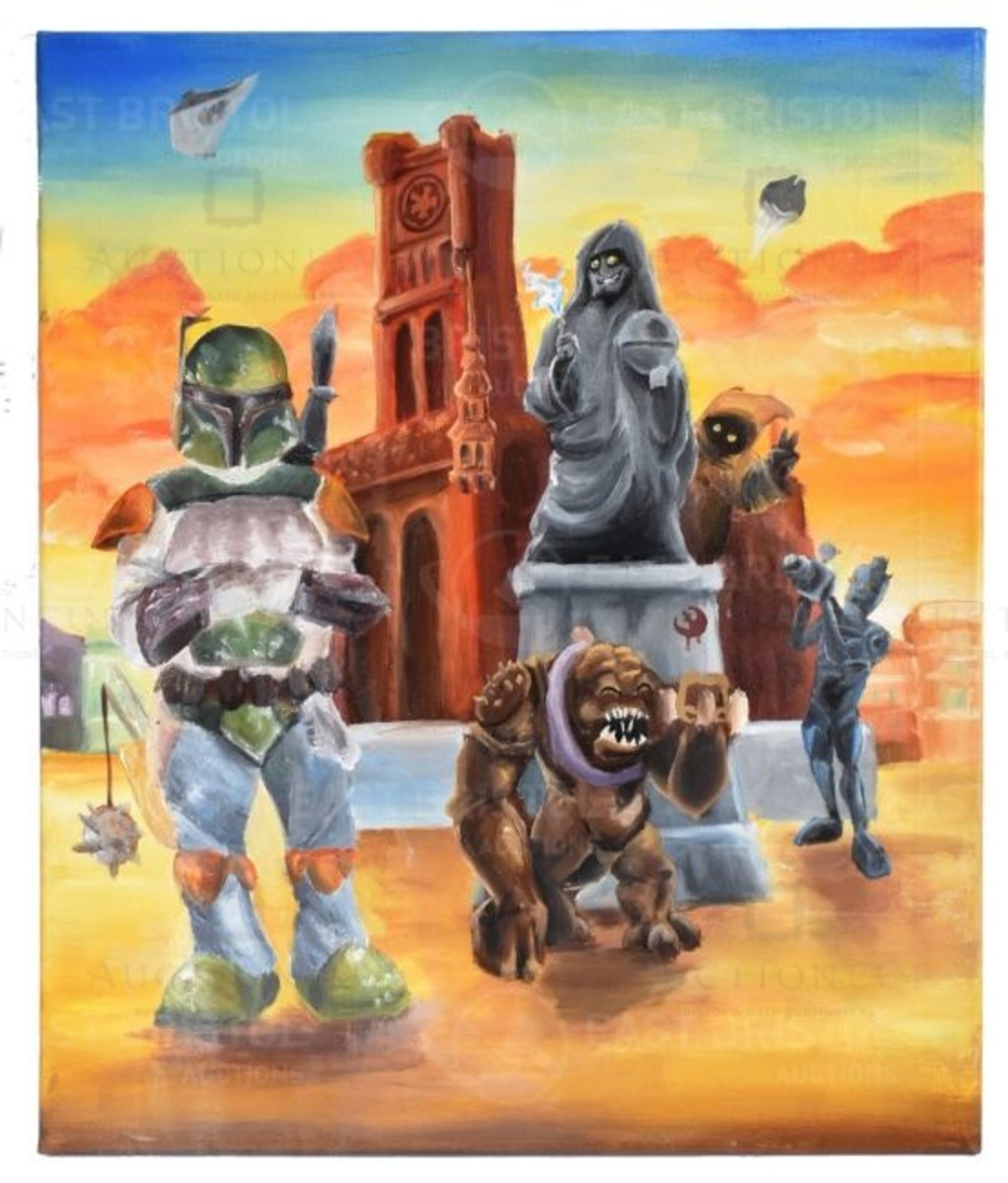 ESTATE OF JEREMY BULLOCH - STAR WARS - ARTWORK