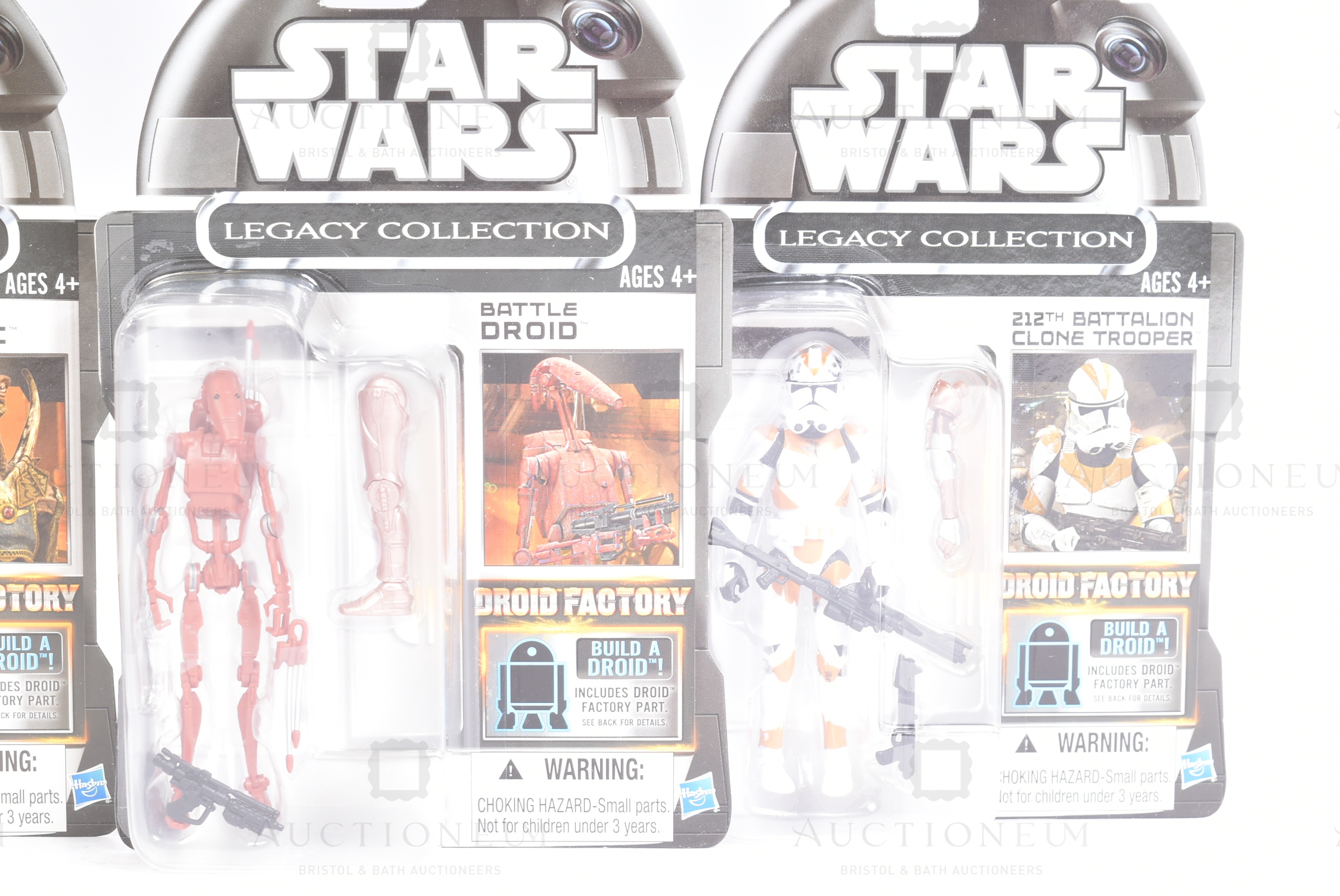 STAR WARS - LEGACY COLLECTION - TRADE BOX OF CARDED FIGURES - Image 4 of 5