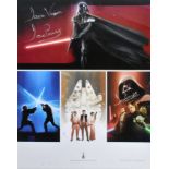 ESTATE OF DAVE PROWSE - STAR WARS - DOUBLE SIGNED PHOTOGRAPH