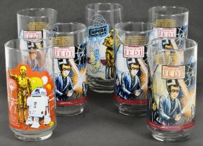 STAR WARS - VINTAGE BURGER KING PROMOTIONAL DRINKING GLASSES