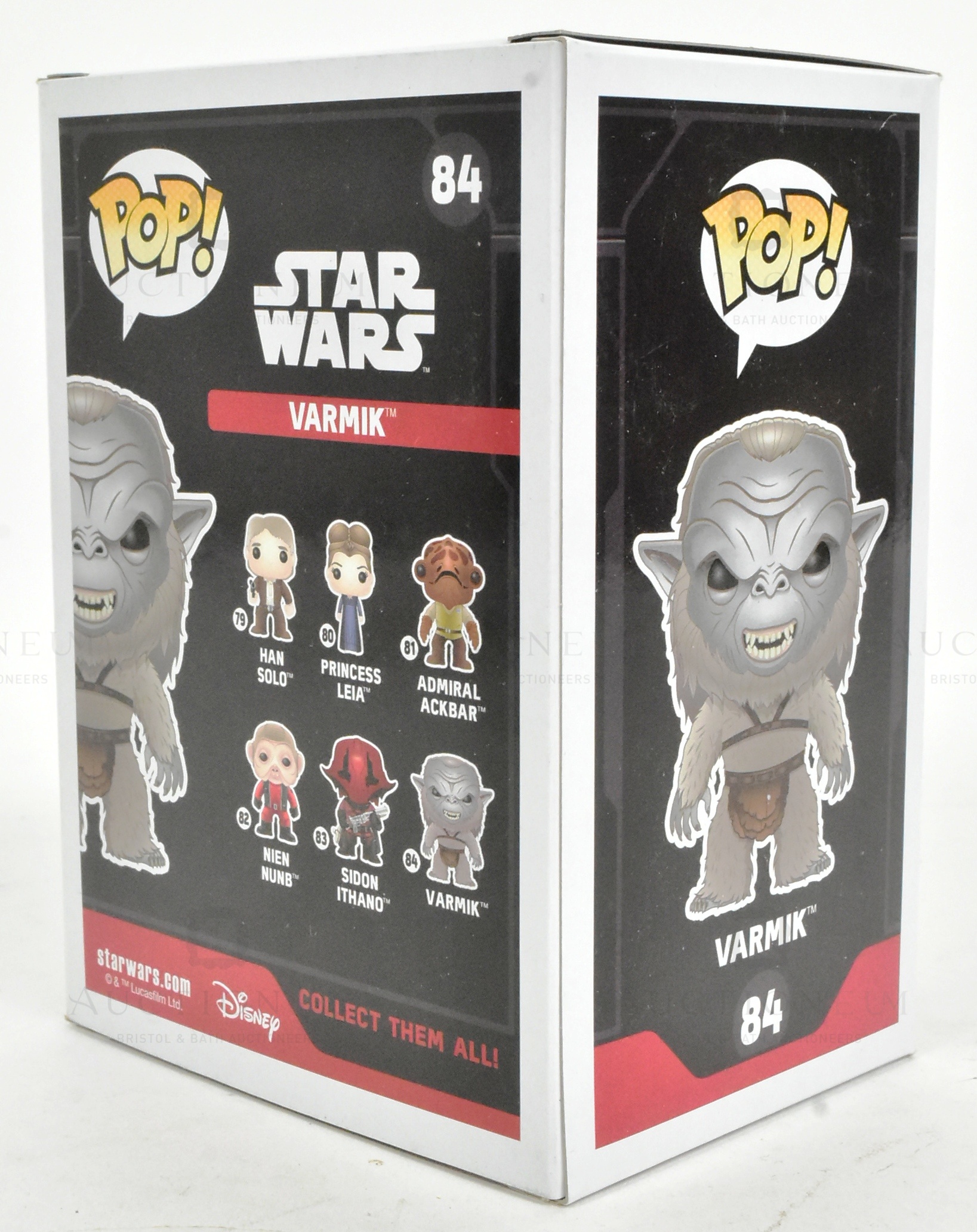 STAR WARS - PAUL WARREN (VARMIK) - SIGNED FUNKO POP VINYL FIGURE - Image 5 of 5