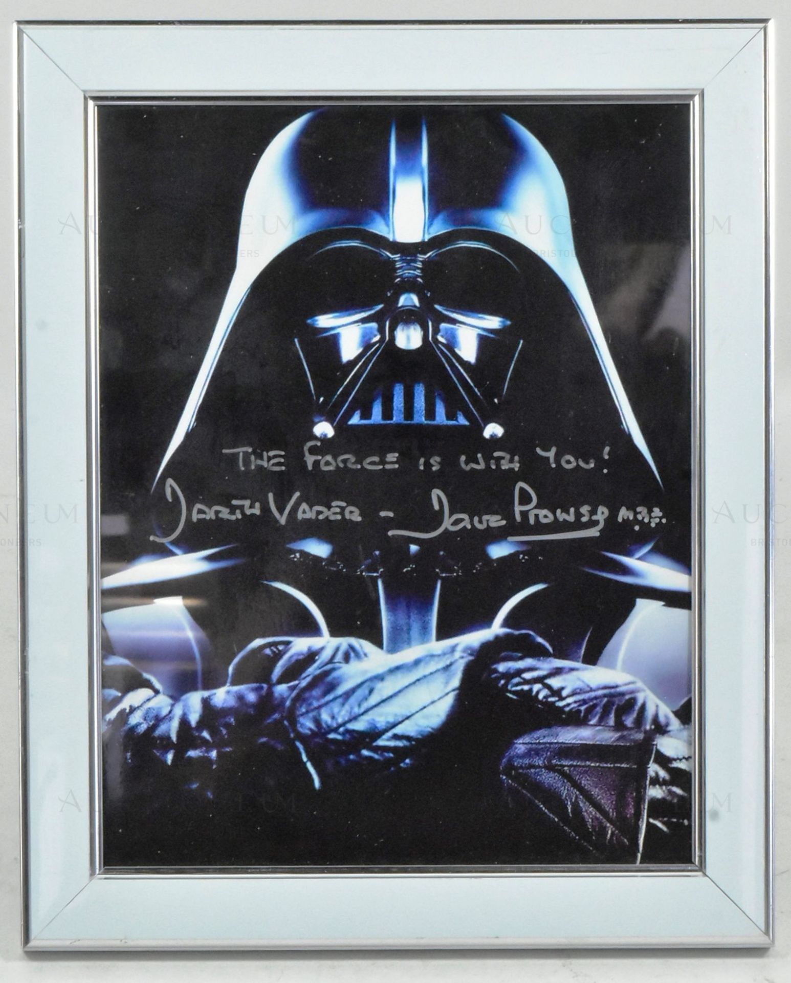 ESTATE OF DAVE PROWSE - AUTOGRAPHED 8X10" STAR WARS PHOTOGRAPH