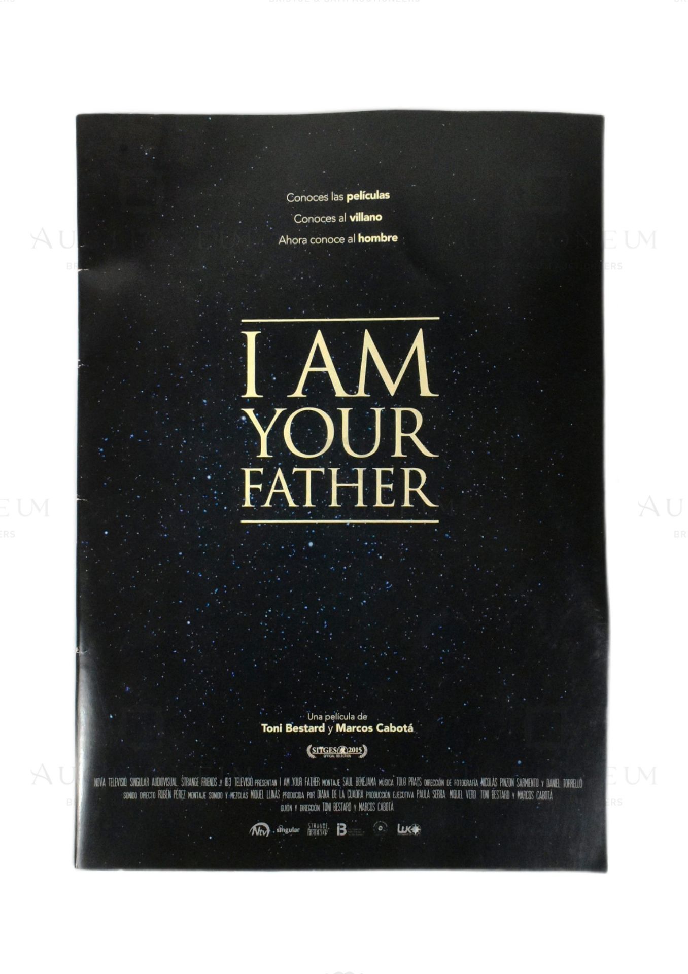 ESTATE OF DAVE PROWSE - I AM YOUR FATHER (2015) - DOCUMENTARY BROCHURE