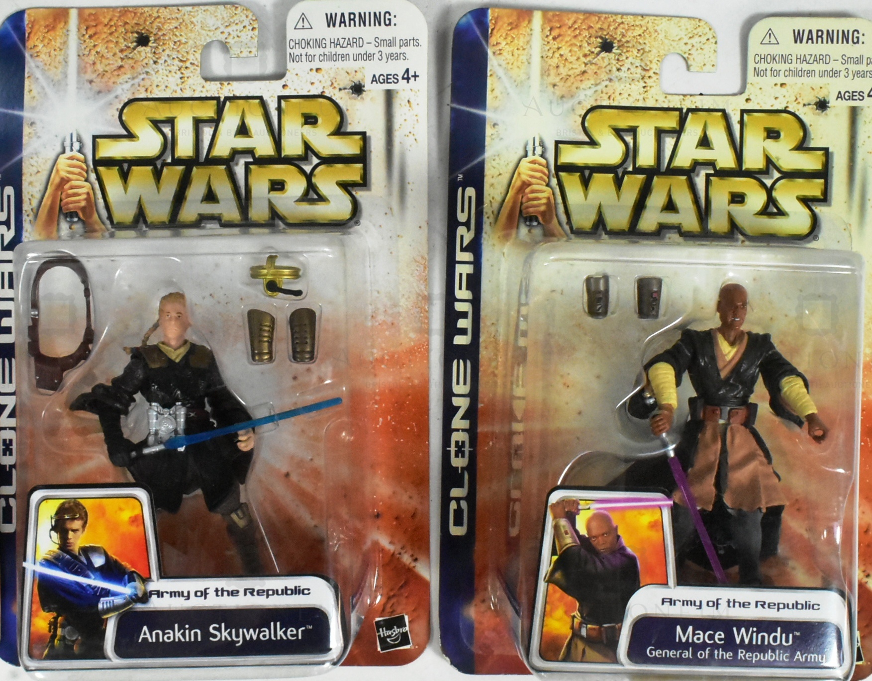 STAR WARS - CLONE WARS - CARDED ACTION FIGURES - Image 4 of 5