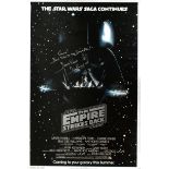 ESTATE OF DAVE PROWSE - STAR WARS - ESB - SIGNED ONE SHEET POSTER