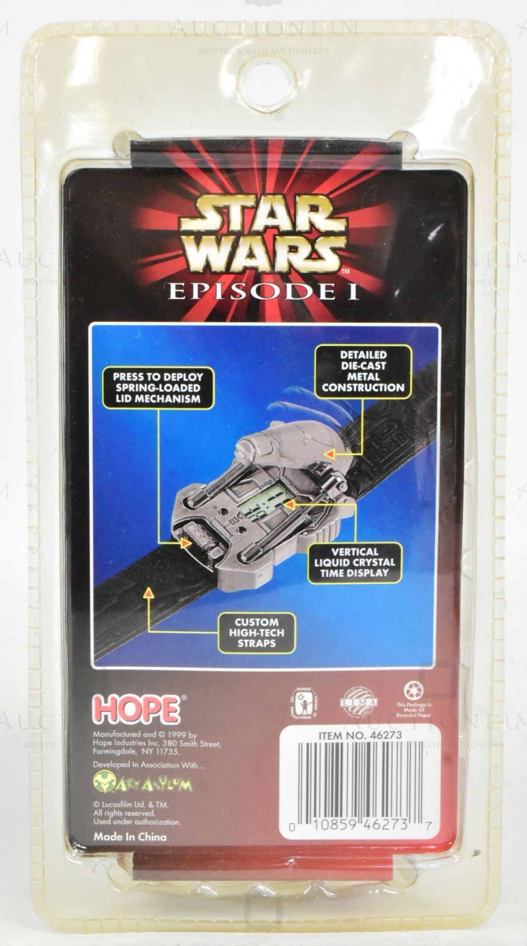 ESTATE OF JEREMY BULLOCH - STAR WARS - EPISODE I WRIST WATCH - Image 4 of 4