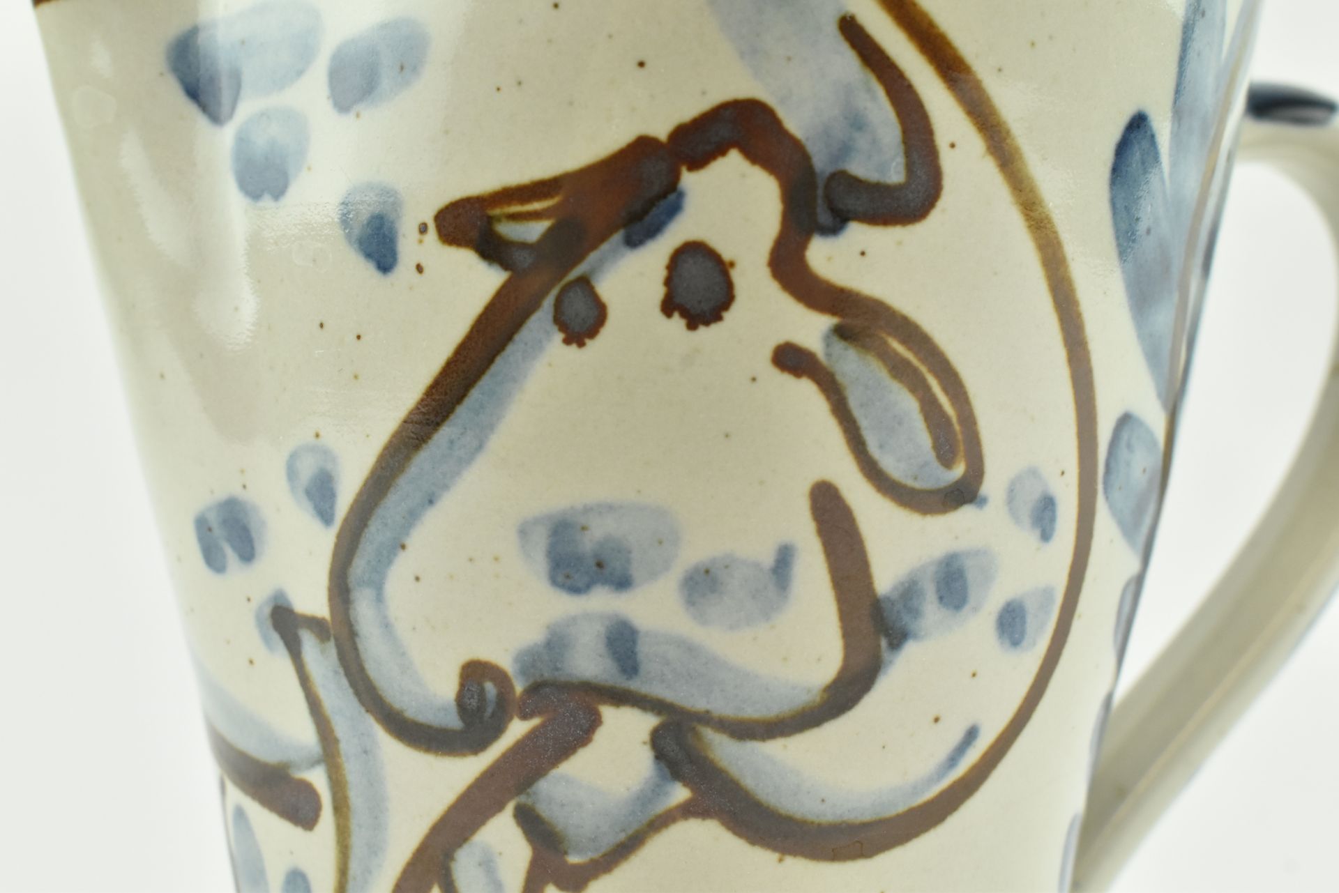 ANDREW MCGARVA - STUDIO POTTERY POURING JUG WITH COW - Image 2 of 5
