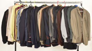 LARGE COLLECTION OF VINTAGE THEATRE MEN JACKETS