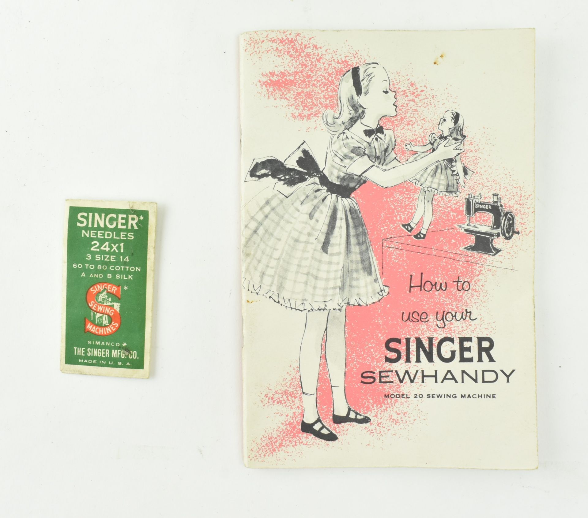 SINGER SEWHANDY CHILD'S SEWING MACHINE IN ORIGINAL BOX - Image 2 of 10