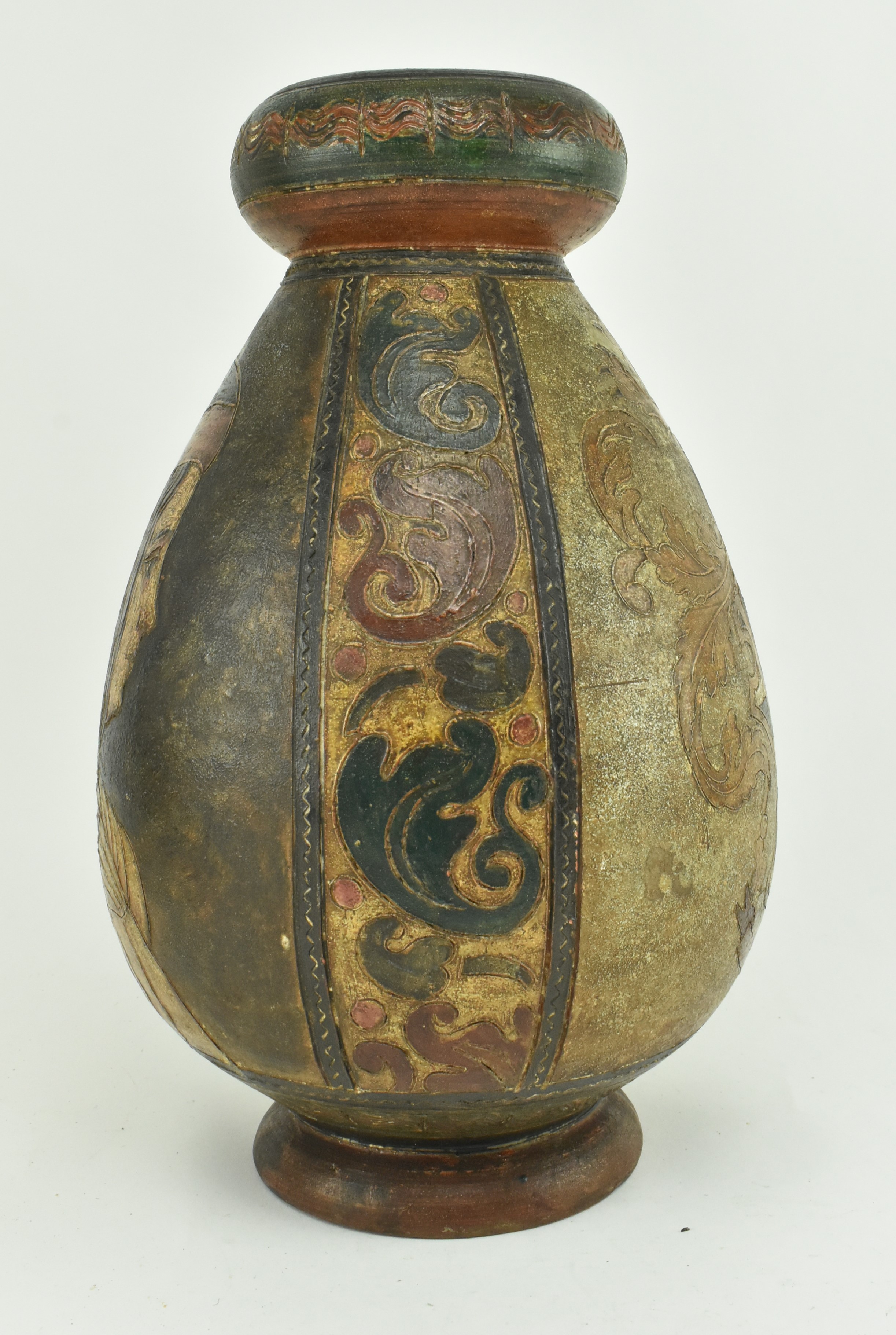 MONTOPOLI ARNO ITALIAN TERRACOTTA RENAISSANCE STYLE VASE - Image 3 of 6