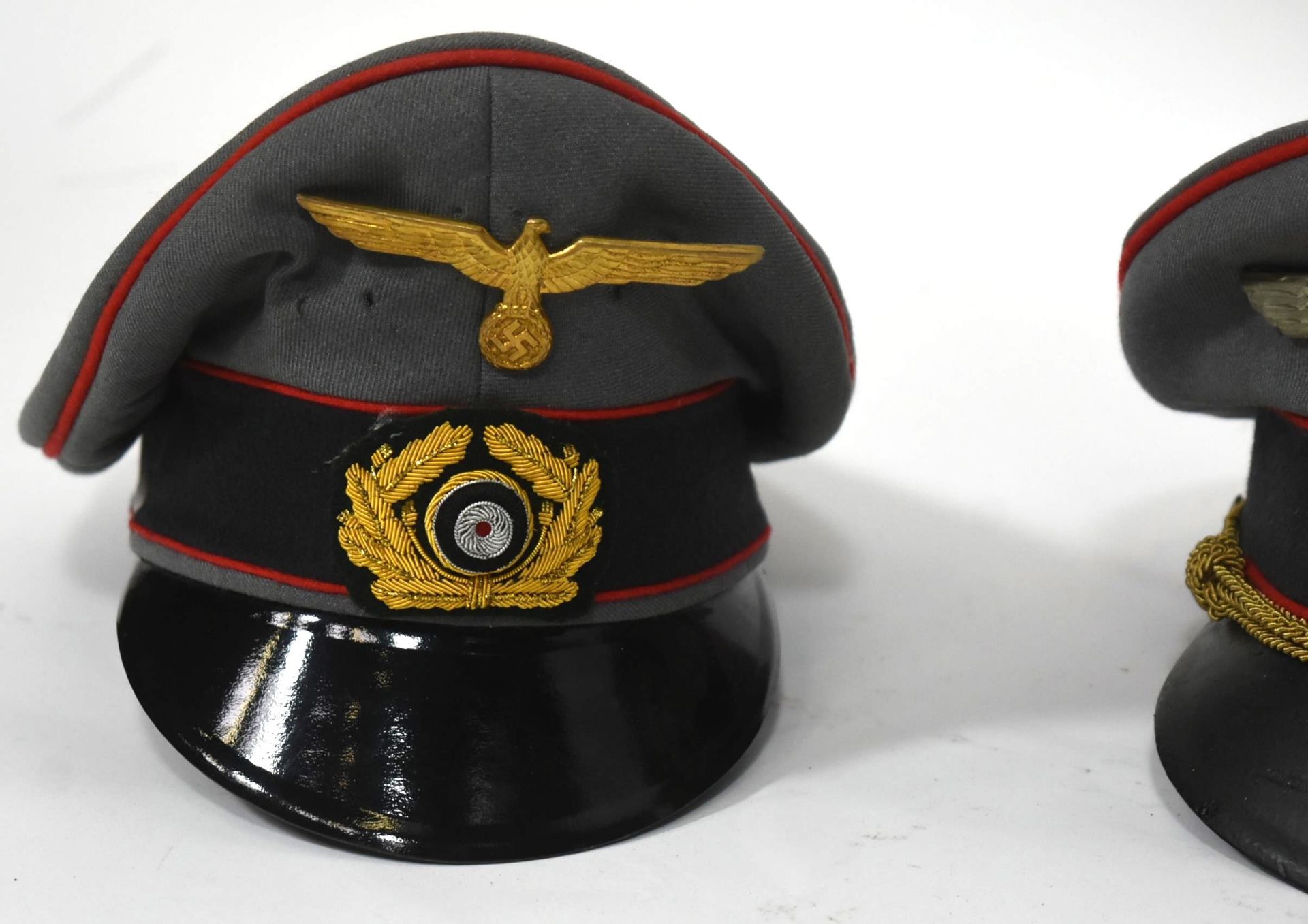 GERMAN MILITARY - X3 REPLICA GERMAN MILITARY VISORS - Image 2 of 5