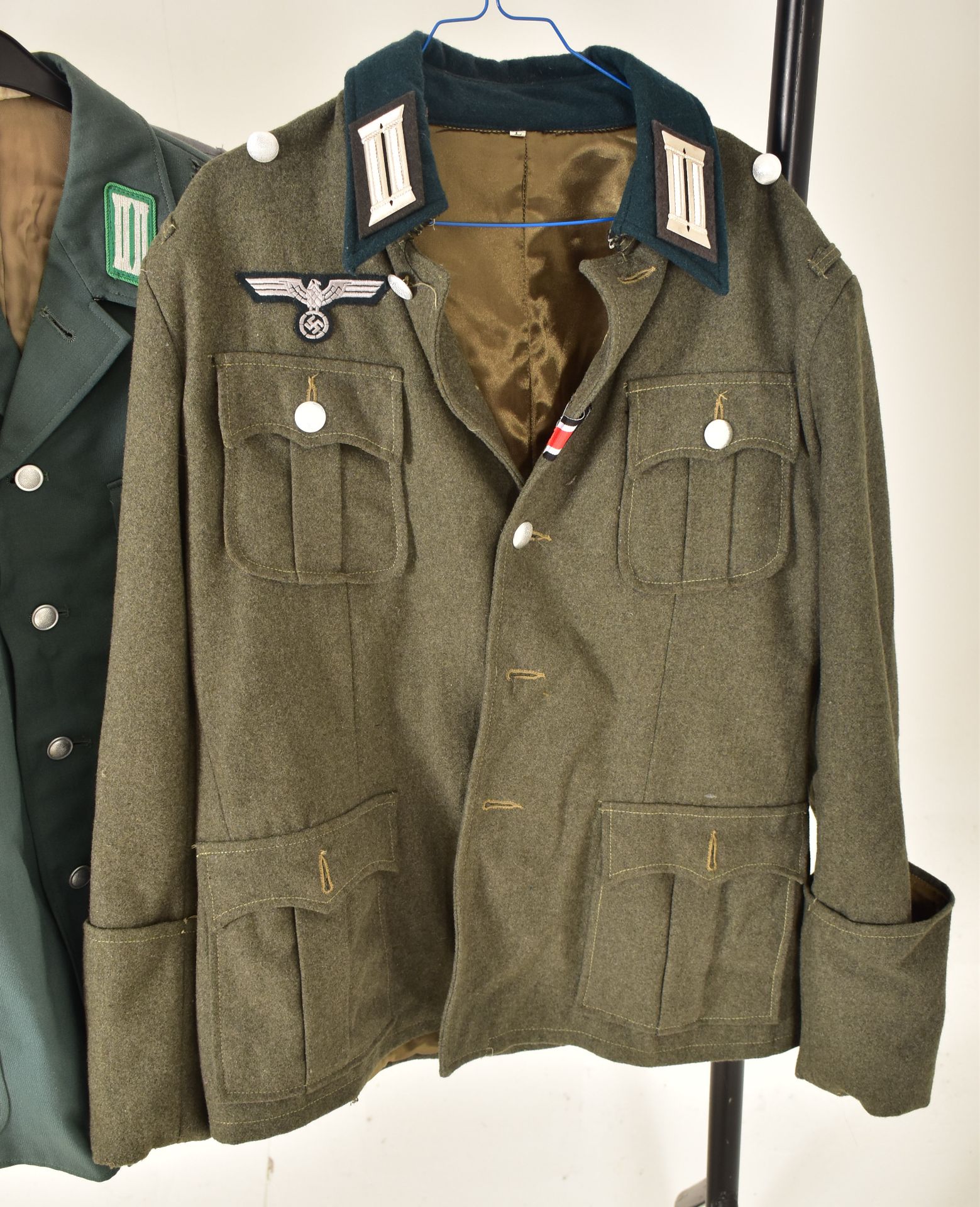 COLLECTION OF GERMAN WWII MILITARY UNIFORM JACKETS - Image 4 of 5