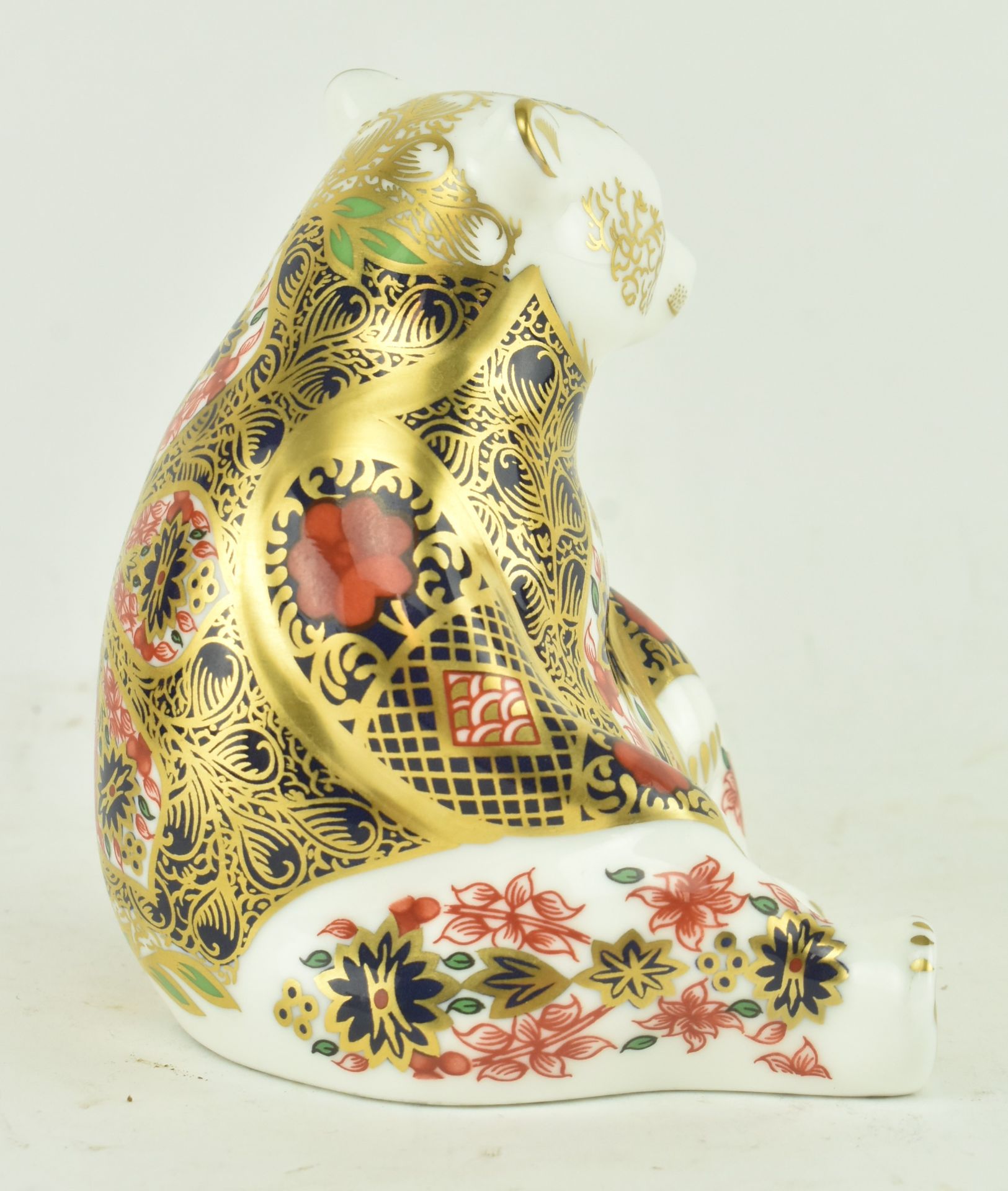 ROYAL CROWN DERBY OLD IMARI HONEY BEAR CHINA PAPERWEIGHT - Bild 2 aus 5