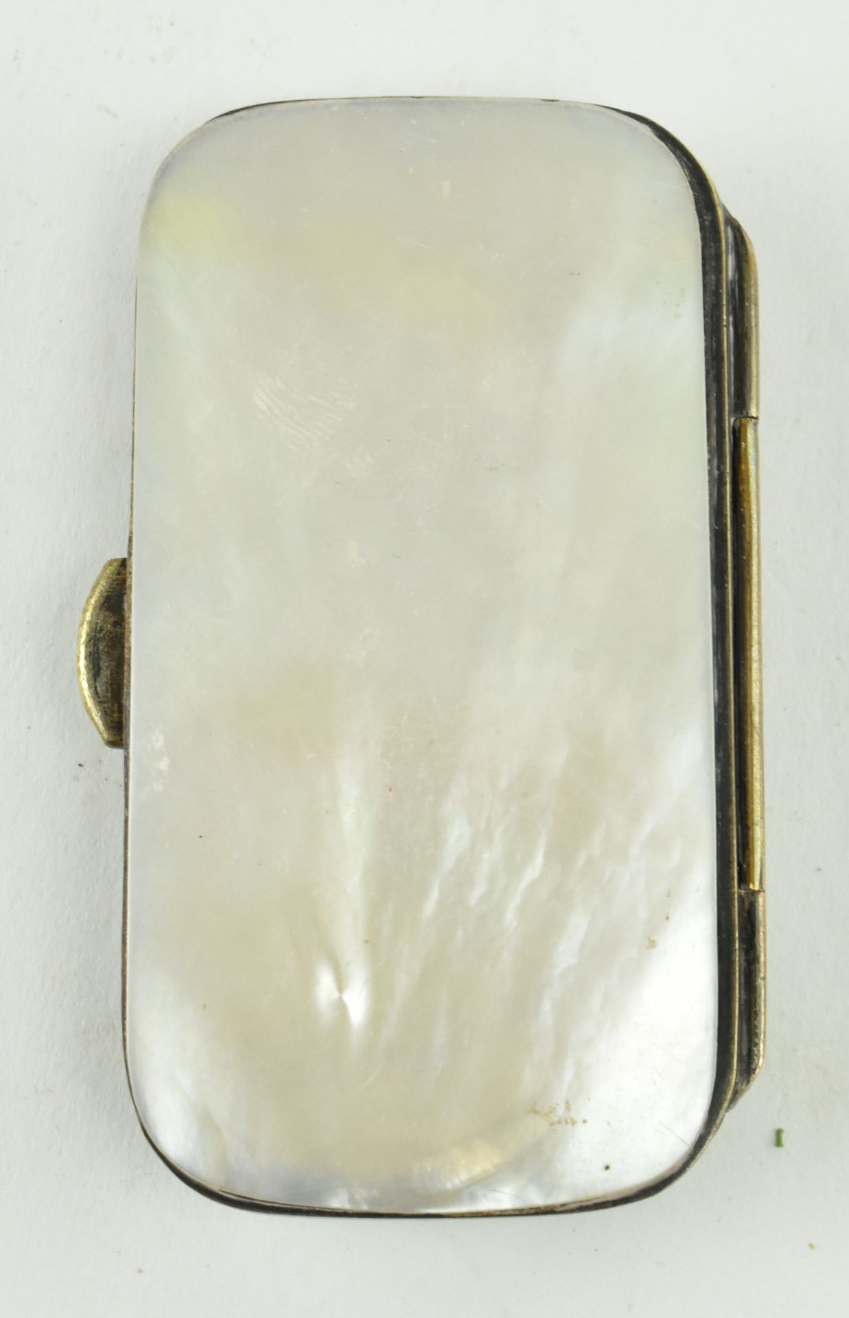 TWO MOTHER OF PEARL AND SILVER MATCHSTICK CASES - Image 5 of 6