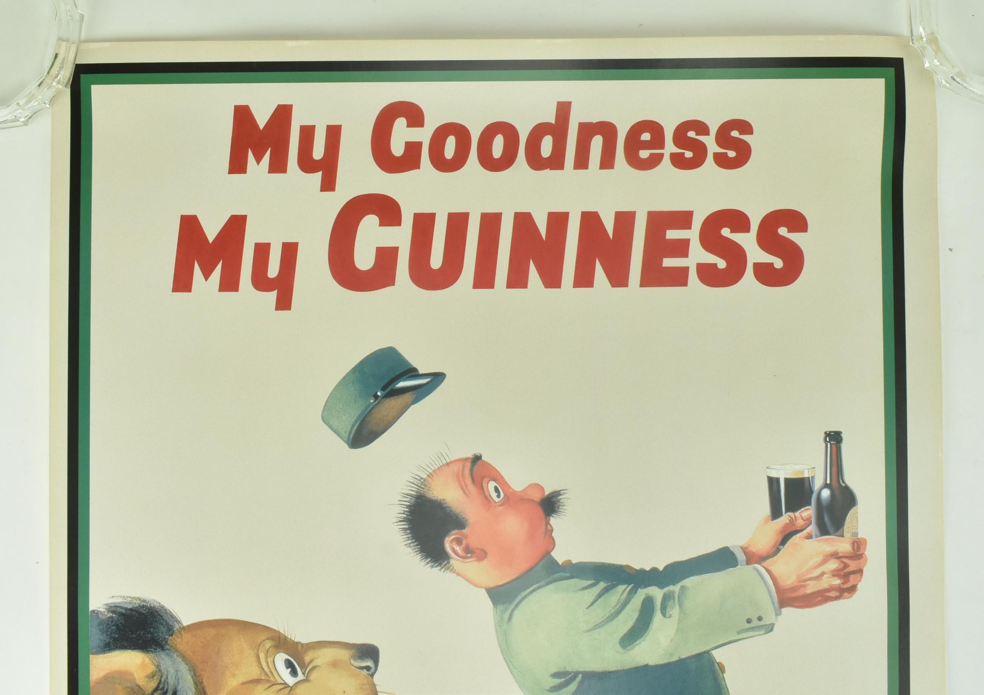 VINTAGE ADVERTISING - MY GOODNESS MY GUINNESS POSTER - Image 2 of 5